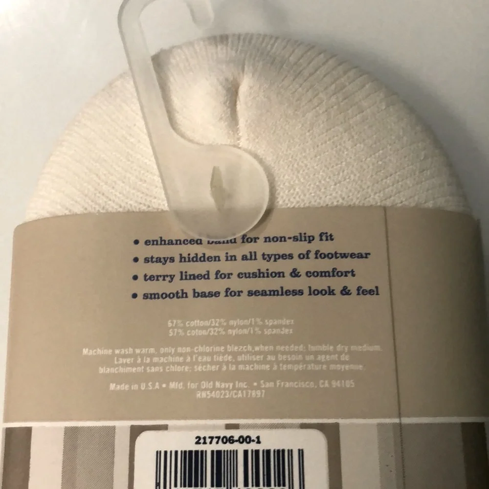 Old Navy Not Socks 3 Pack NWT